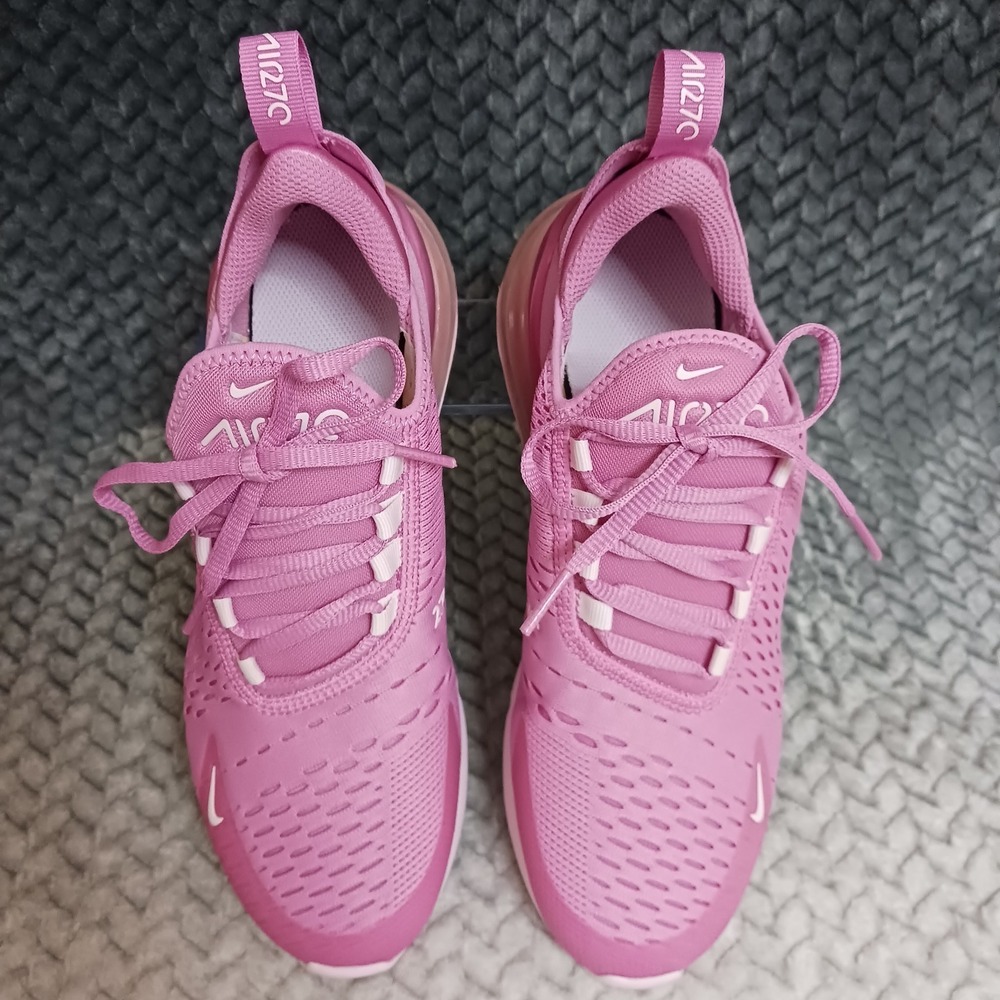 Nike Air Max 270 Magic Flamingo Pink Foam GS Sneakers Shoes Size 6Y Women's 7.5 - Picture 6 of 16